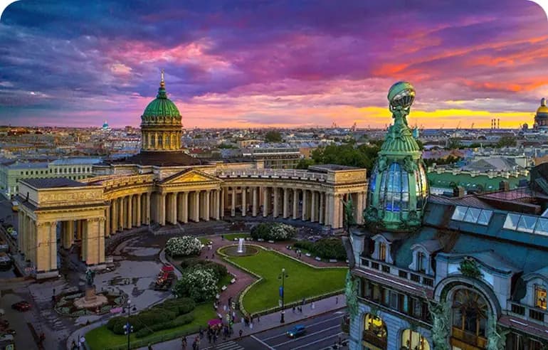 Санкт-Петербург — популярное направление LUX Hotels
